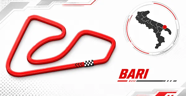 Tracciato del circuito di Bari