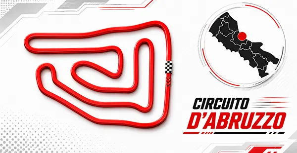 Tracciato del circuito di Ortona