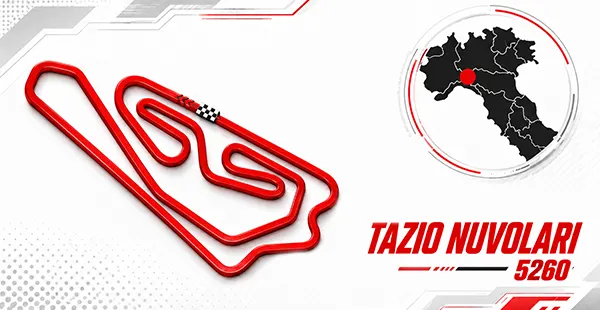Tracciato del circuito di Tazio Nuvolari 5260