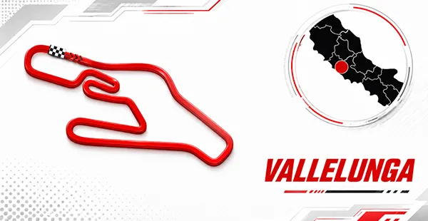 Tracciato del circuito di Vallelunga